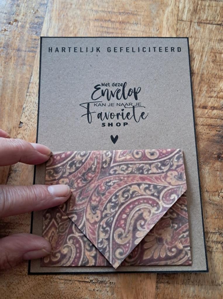 Geld kaart, Ophalen of Verzenden, Nieuw, Overige thema's