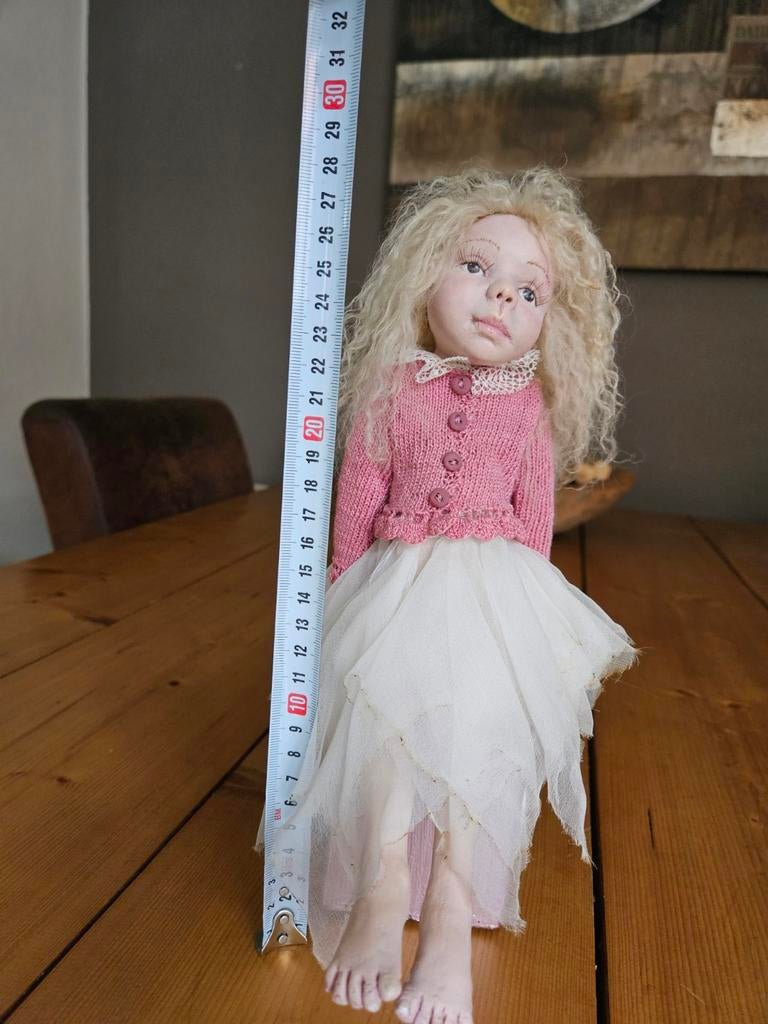Handgemaakte klei figuur, Ophalen, Pop