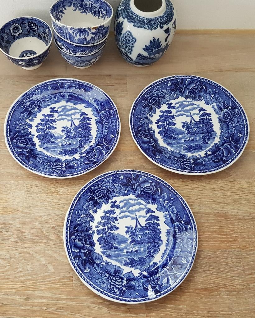 Arabia serie Landscape Blue (Sininen maisema)., Ophalen of Verzenden