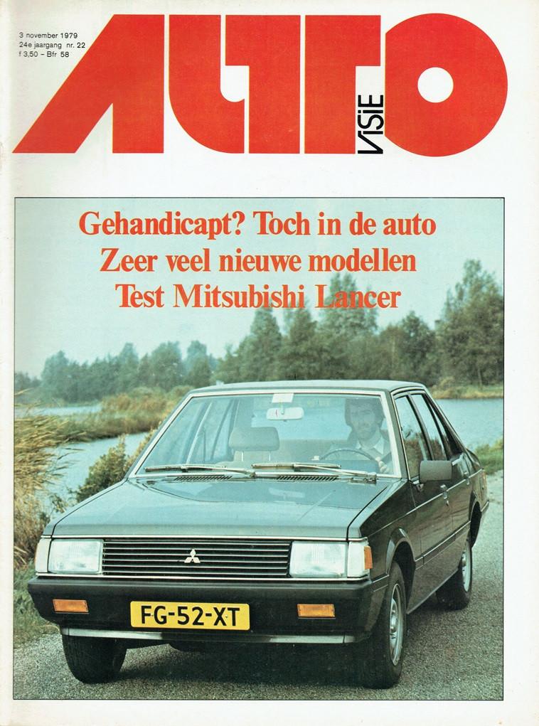 Autovisie 1979 nr. 22 (o.a. Mitsubishi Lancer 1400 GL), Verzenden, Gelezen, Algemeen