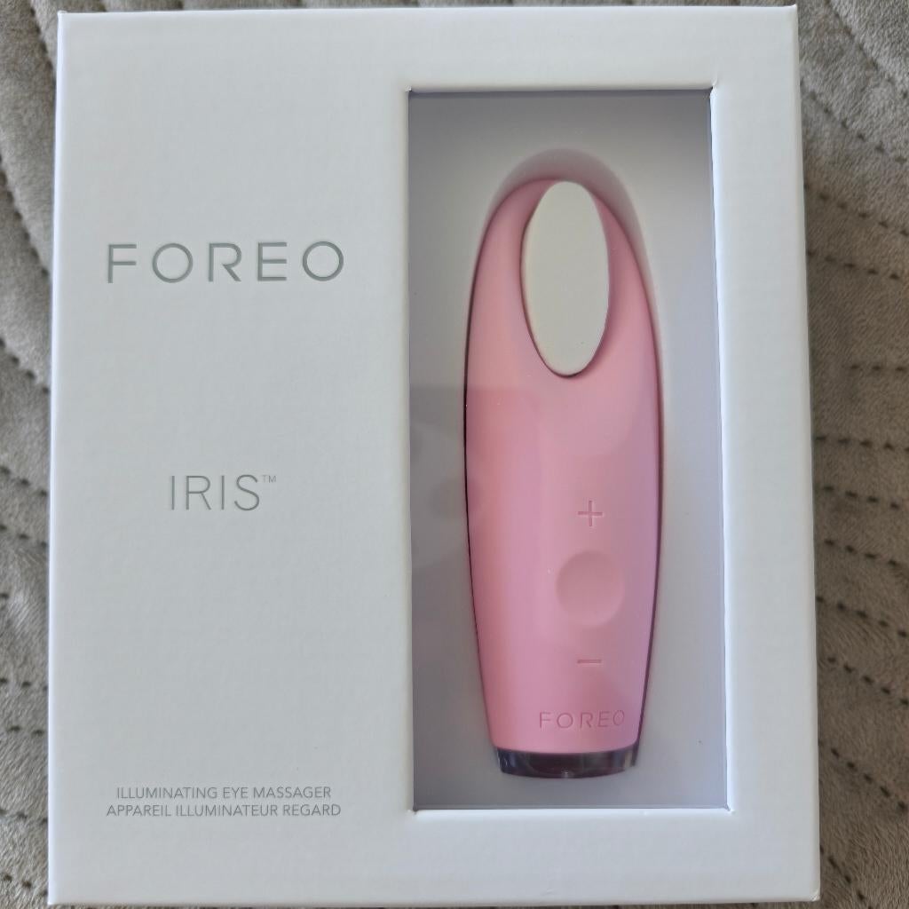 NIEUW IN DOOS FOREO IRIS ILLUMINATING EYE MASSAGER, Sieraden, Tassen en Uiterlijk, Uiterlijk | Gezichtsverzorging, Ophalen of Verzenden