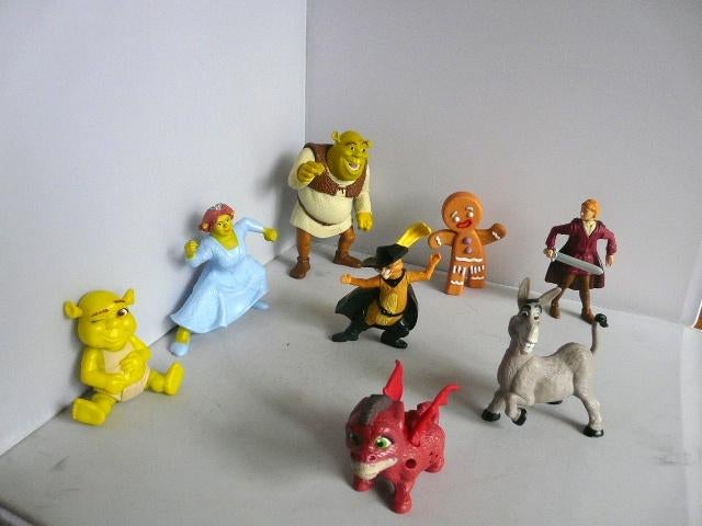 McDonalds 2007 # Shrek (compleet), Verzamelen, Disney, Ophalen of Verzenden, Overige figuren, Zo goed als nieuw, Beeldje of Figuurtje