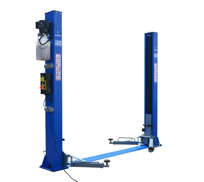 Hefbrug / bandenbrug / autobrug 230V 2-koloms 4000 Kg (NIEUW, ., Nieuw, Ophalen of Verzenden, .