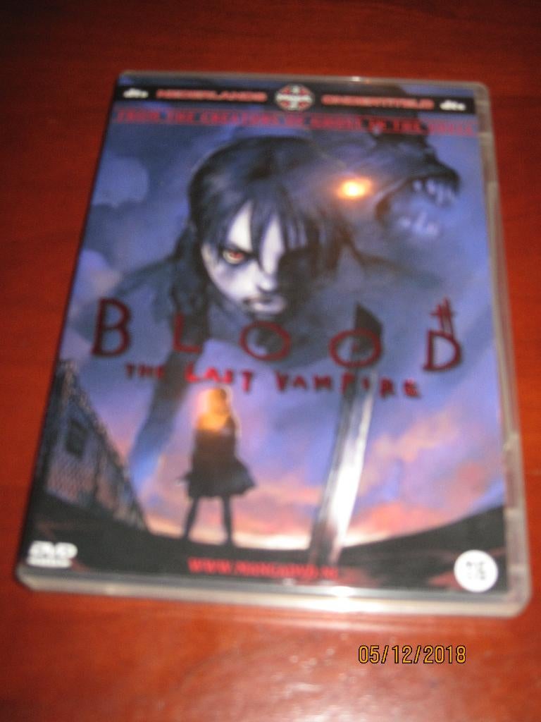 dvd Blood - The last Vampire, Vanaf 6 jaar, Ophalen of Verzenden, Gebruikt, Vampiers of Zombies