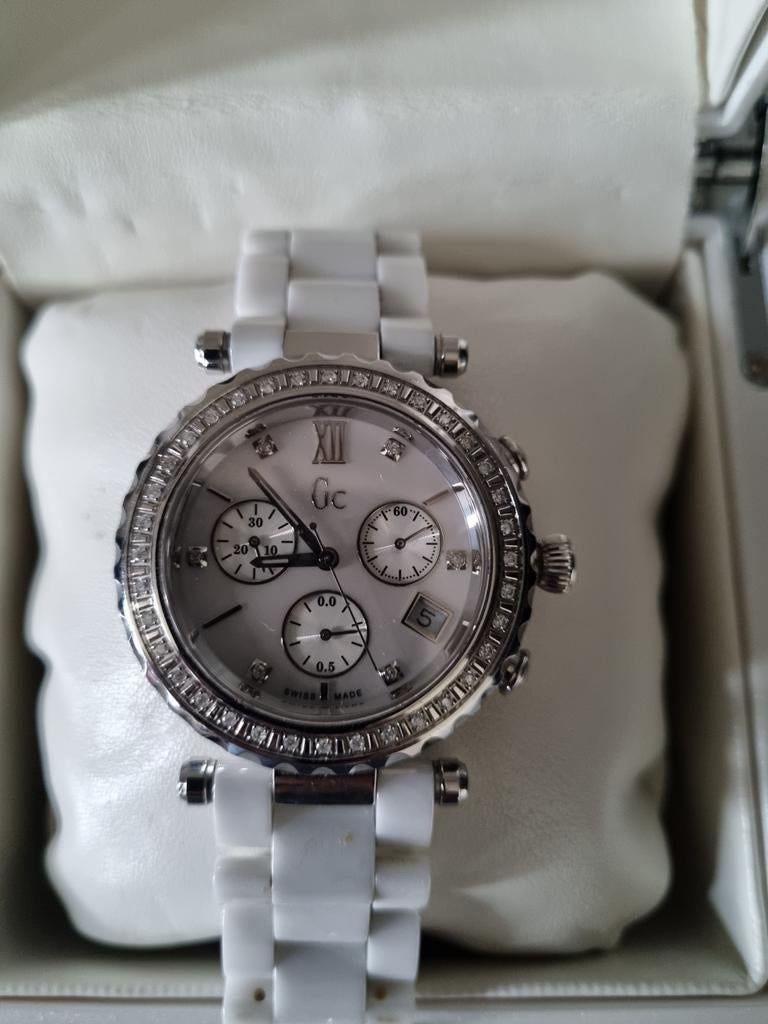 Horloge Gc Guess collection I01500M1, Ophalen of Verzenden, Zo goed als nieuw, Staal, Guess