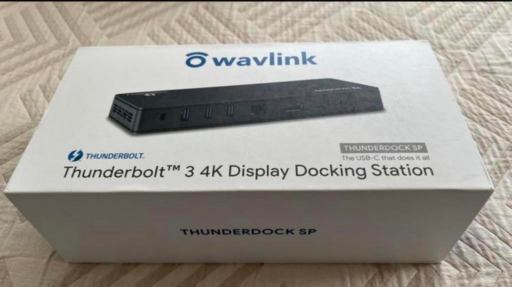 Wavlink Thunderbolt 3 4K docking station nieuw in doos, Computers en Software, Dockingstations, Verzenden, Nieuw, Docking station
