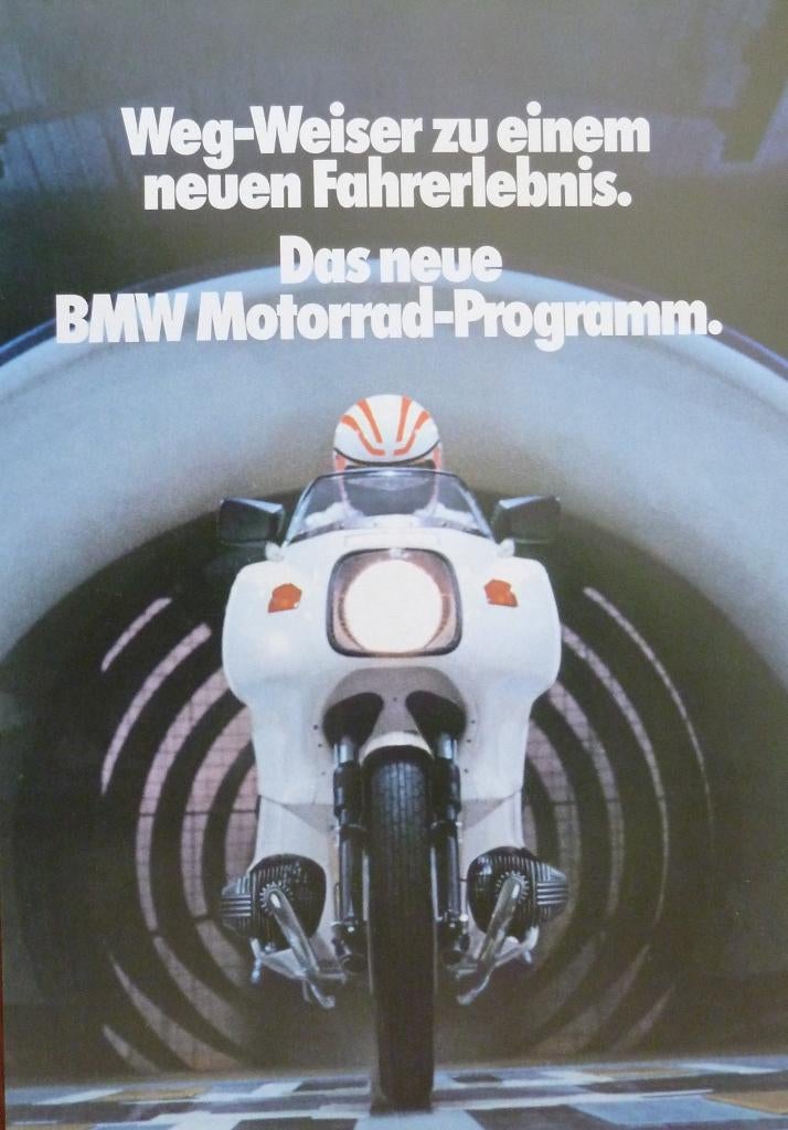 Folder BMW R100RS/ R100S/ R100-/ R75-/ R60/ 7 02/ 1976, Ophalen of Verzenden, BMW