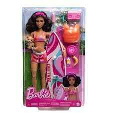 Barbie: Beach Pop met Surfplank, Barbie, ., Nieuw, Ophalen of Verzenden