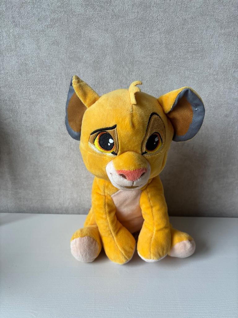 Simba knuffel, Verzamelen, Ophalen of Verzenden, Leeuwenkoning of Jungle Boek, Nieuw, Beeldje of Figuurtje