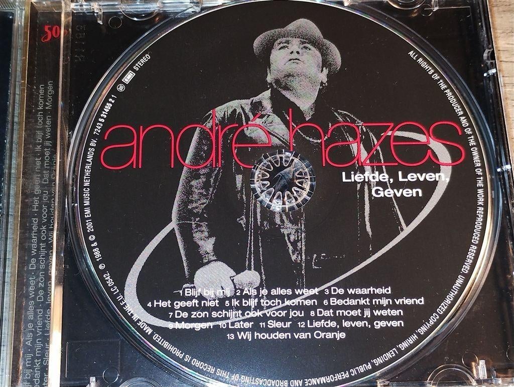 Andre Hazes - Liefde,Leven,Geven [24 Bit], Ophalen of Verzenden, Zo goed als nieuw, Levenslied of Smartlap