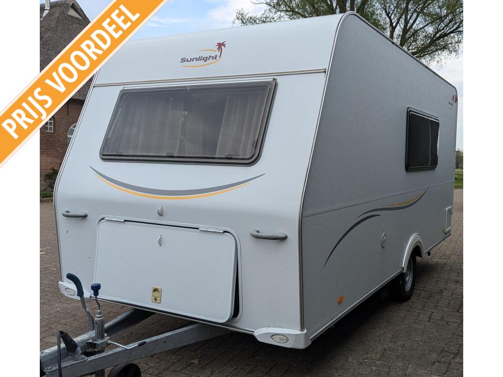 Dethleffs sunlight VT luifel mover lichtgewicht, Sunlight, Bedrijf, Treinzit, Schokbreker
