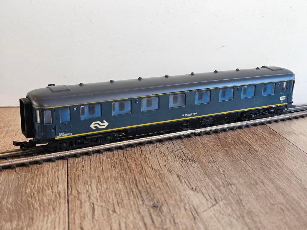 Modeltrein Ho roco NS rijtuig, Gelijkstroom, Wagon, Ophalen of Verzenden, NS