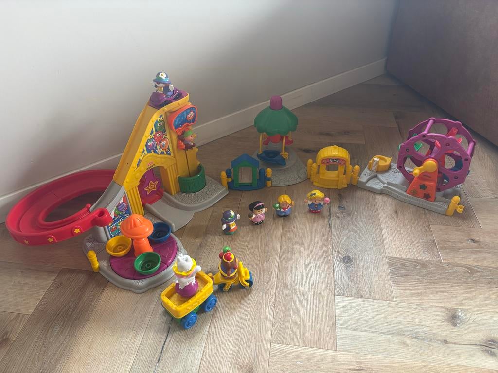 Fisher-Price Little People Kermis Speelset met Figuren, Ophalen of Verzenden, Gebruikt, Jongen of Meisje