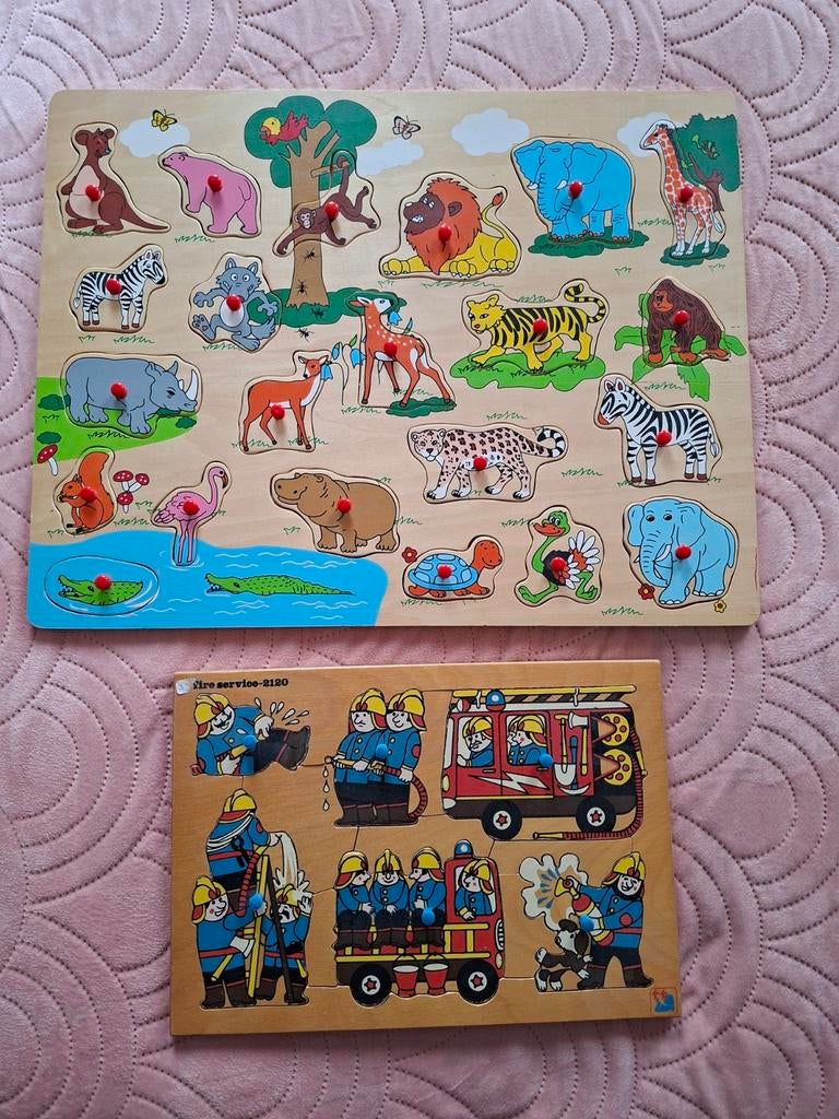 Knopjespuzzels, Ophalen of Verzenden, 10 tot 50 stukjes