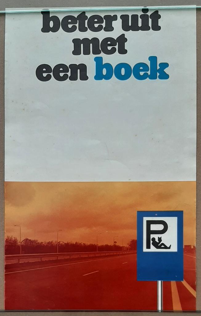 Boekposters CPNB boekpromotie 4x, Ophalen of Verzenden, Gelezen
