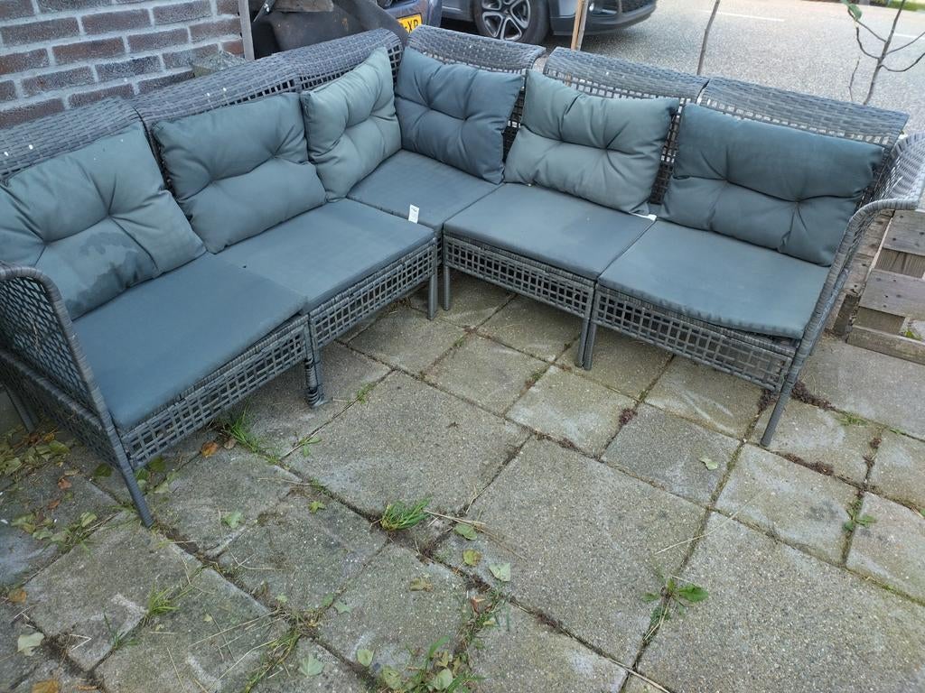 Leuk loungeset vidaxl 190x190 tuinset, Ophalen, Zo goed als nieuw