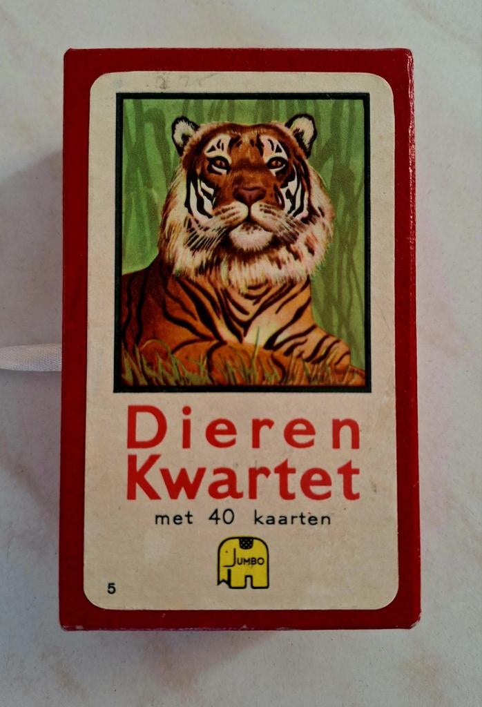 Jumbo dierenkwartet, Verzamelen, Speelkaarten, Jokers en Kwartetten, Ophalen of Verzenden, Gebruikt, Kwartet(ten)