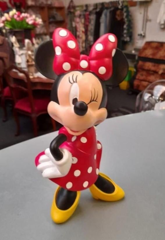 Disney garden beeld minnie mous nieuw in doos, Ophalen of Verzenden, Mickey Mouse, Zo goed als nieuw, Beeldje of Figuurtje