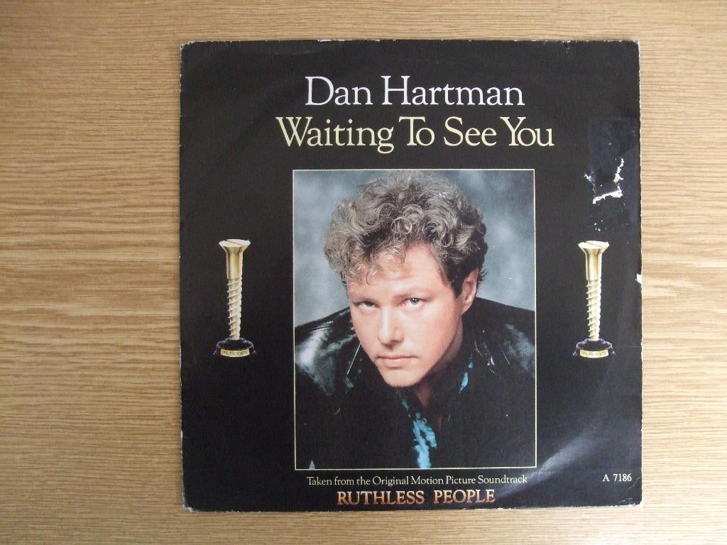 DAN HARTMAN      WAITING TO SEE YOU, Cd's en Dvd's, Vinyl Singles, 7 inch, Single, Ophalen of Verzenden, Zo goed als nieuw