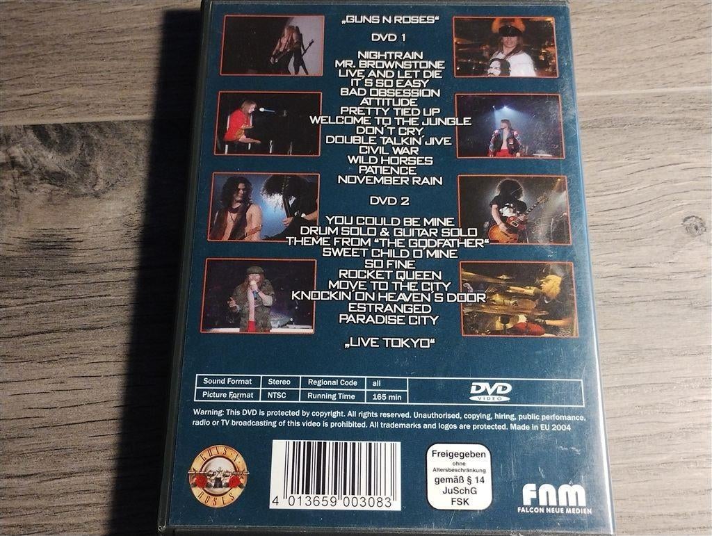 Guns N' Roses - Live Tokyo '92 [2 DVD], Alle leeftijden, Ophalen of Verzenden, Zo goed als nieuw