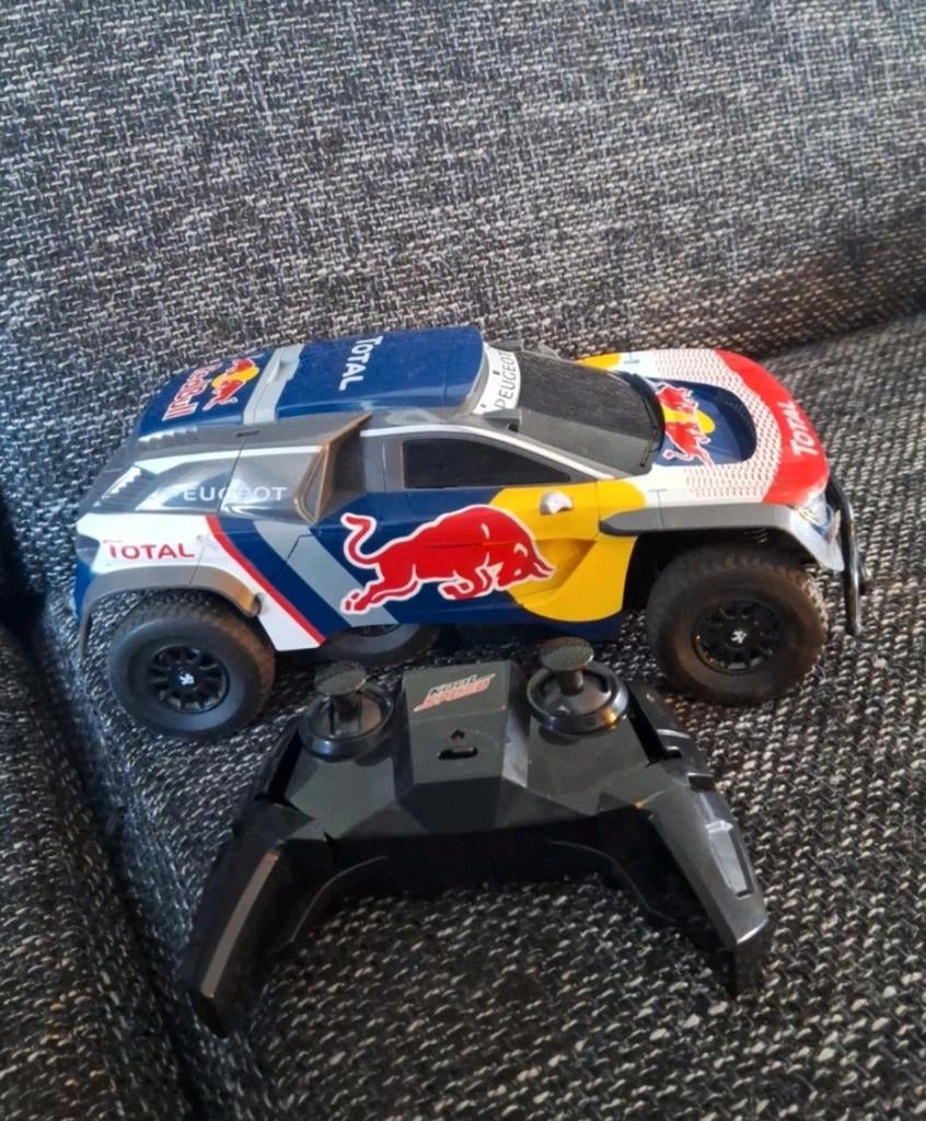 Dynatech RC Peugeot 3008 DKR Maxi op schaal 1:16., Ophalen of Verzenden, Zo goed als nieuw, Overige schalen, Elektro