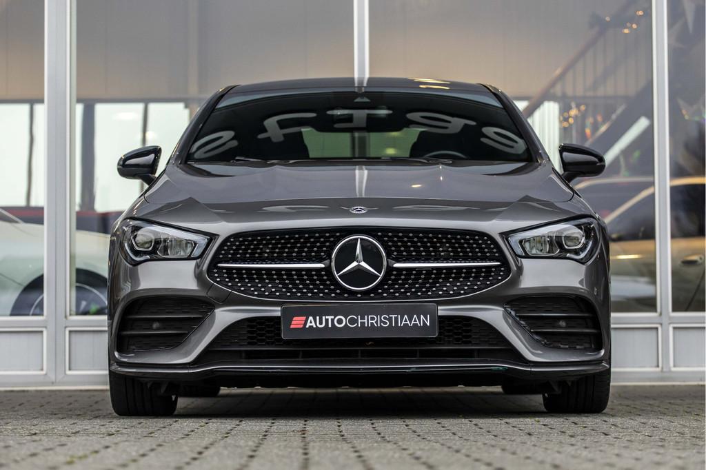Mercedes-Benz CLA-Klasse 180 AMG Line | Pano | Camera | 19", Auto's, Gebruikt, Euro 6, 4 cilinders, Origineel Nederlands