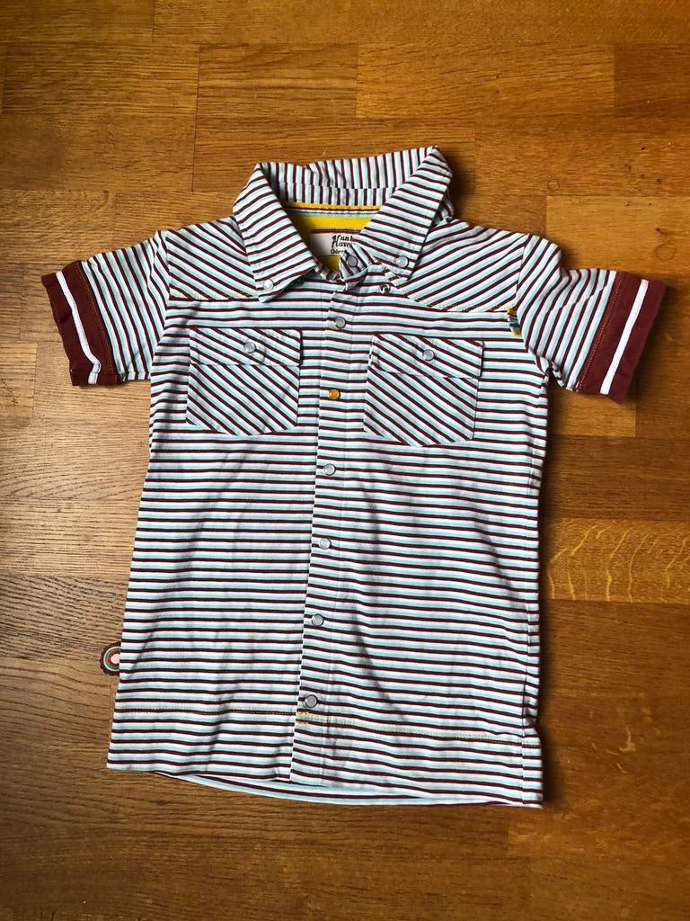 2 overhemden blouses 4ff 146 -152, Ophalen of Verzenden, Zo goed als nieuw, Jongen, Overhemd of Blouse