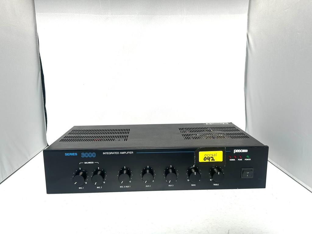 3042	;	Mengversterker	;	PASO 3000, Gebruikt, Ophalen of Verzenden, Paso, Apparatuur