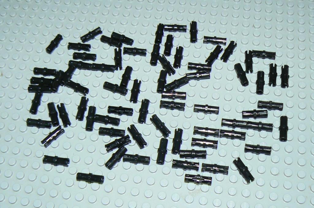 L831 Technic pin zwart 75 st., Ophalen of Verzenden, Nieuw, Losse stenen, Lego
