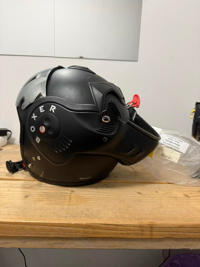 Roof Boxer V8 motorhelm, Motoren, Kleding | Motorhelmen, Overige merken, M, Systeemhelm, Heren