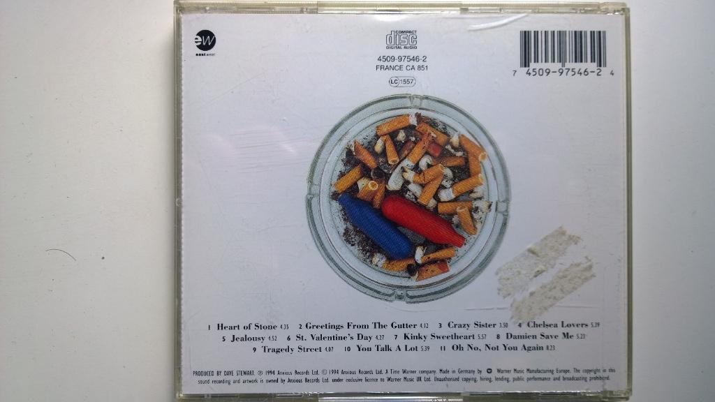 Dave Stewart - Greetings From The Gutter, Ophalen of Verzenden, 1990 - 1999, Zo goed als nieuw