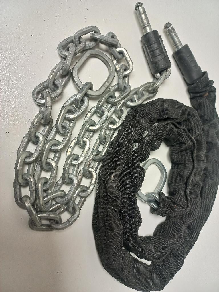 Axa veiligheidslot Insteekslot kettingslot sloten ketting, Ophalen, Gebruikt, Kettingslot