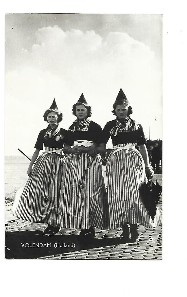 Volendam, Verzenden, 1940 tot 1960, Gelopen, Noord-Holland