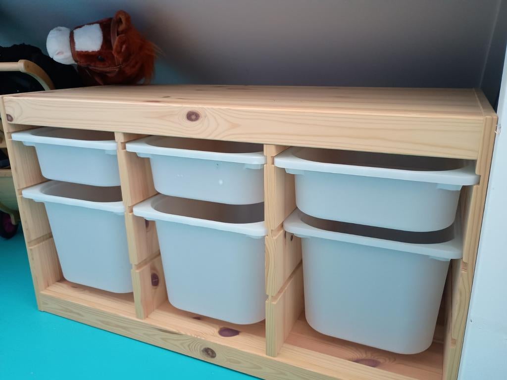 Ikea Trofast kast met bakken - zo goed als nieuw, Ophalen, Zo goed als nieuw