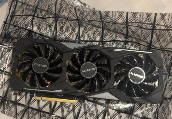 RTX 2070 Super Gigabyte 8GB, Computers en Software, Videokaarten, Ophalen, PCI-Express 3, Gebruikt, GDDR6