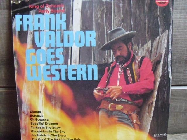 Frank Valdor "Frank Valdor Goes Western" LP, Ophalen of Verzenden, Gebruikt, 12 inch