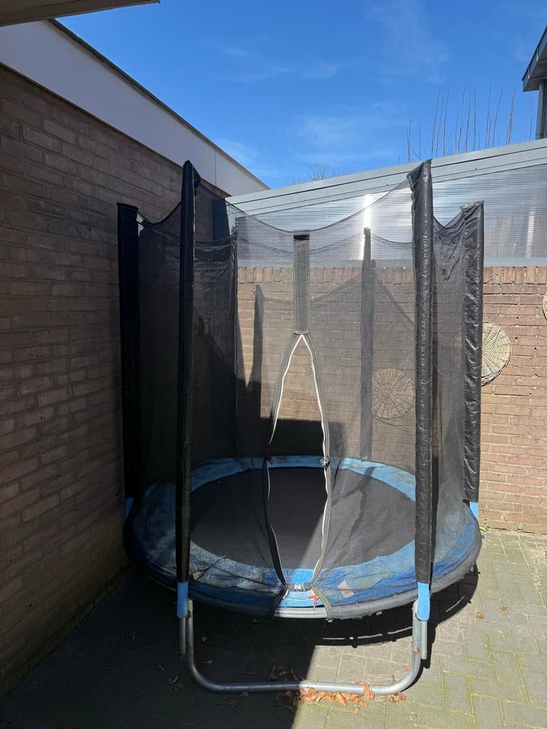 Trampoline 180cm doorsnee, Ophalen, Gebruikt