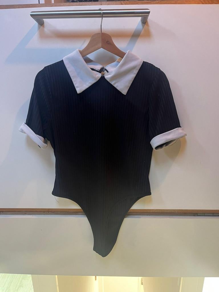 bodysuit maat M, Maat 38/40 (M), Zwart, Ophalen of Verzenden, Zo goed als nieuw