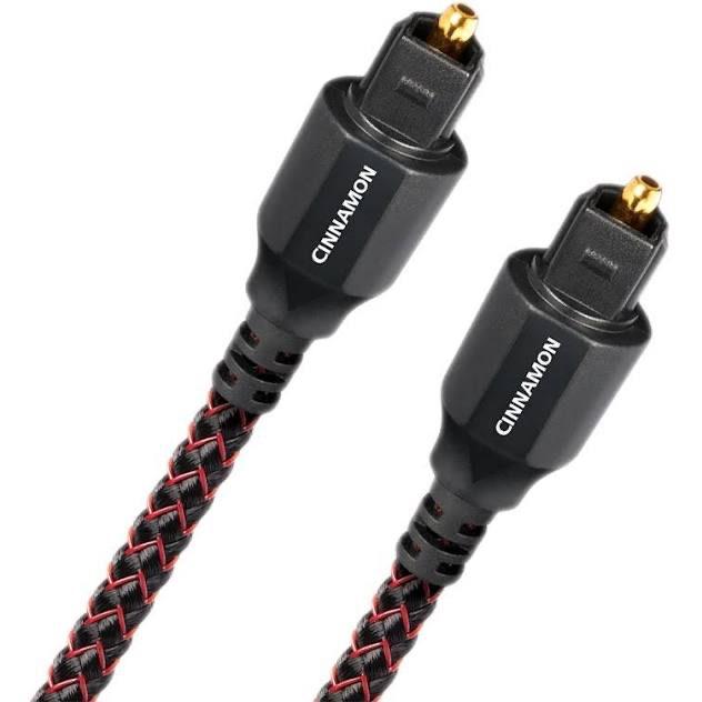 Audioquest Cinnamon Toslink Optische Kabel (75cm), Ophalen of Verzenden, Gebruikt, Minder dan 2 meter, Optische kabel