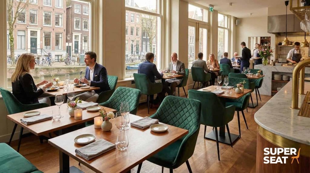 Karl fluwelen horeca stoelen velvet eetkamerstoelen  218, Ophalen, Nieuw, Grijs, Vijf, Zes of meer stoelen