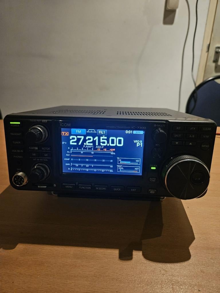 Icom 7300 HF/50MHz Transceiver, Ophalen of Verzenden, Zo goed als nieuw