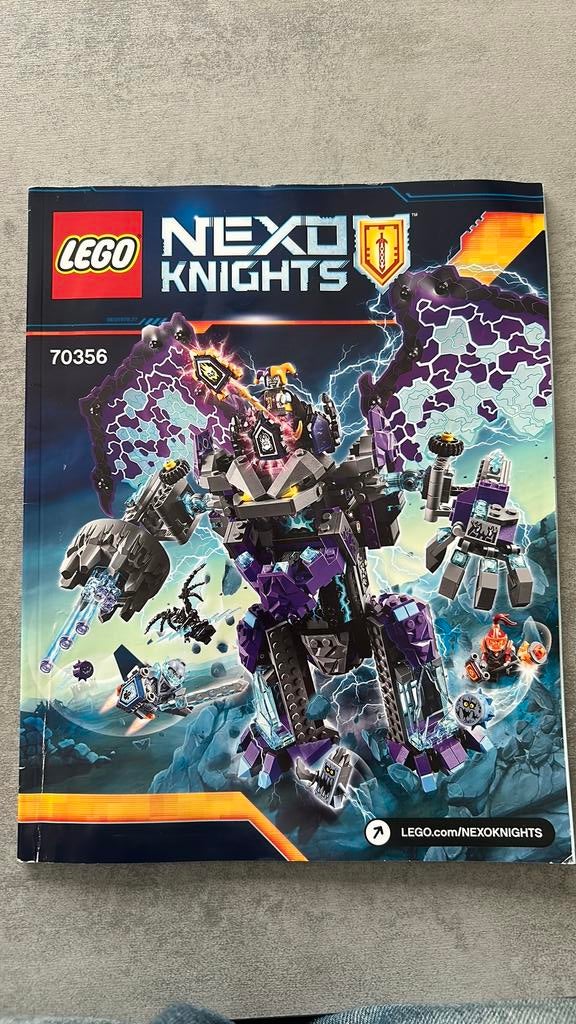 Lego nexo knights 70356, Ophalen of Verzenden, Zo goed als nieuw