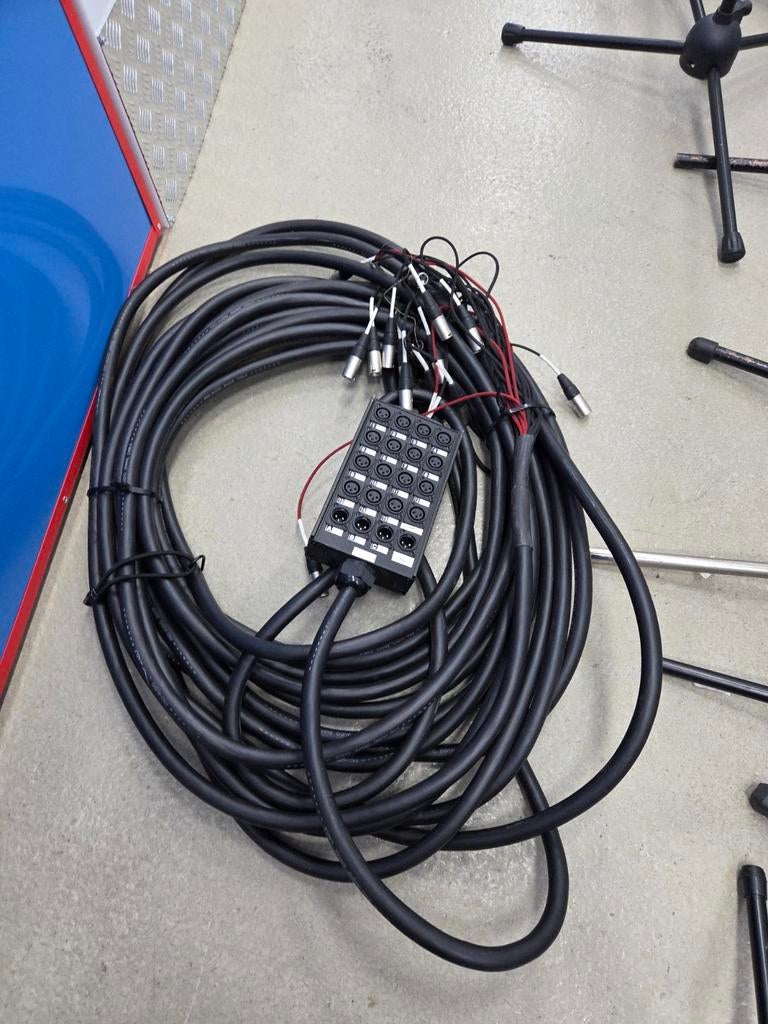 SoundLAB SSB-16 Stagebox / Multicore + 30m kabel, Ophalen, Speaker of Versterker