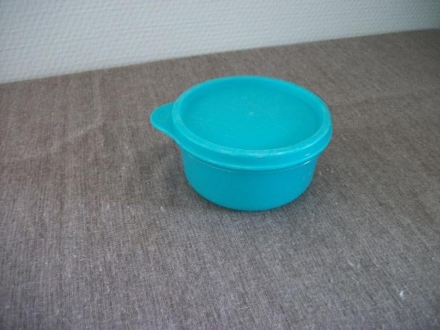 Tupperware Bakje ( groen,  200 ml, H ), Ophalen of Verzenden, Gebruikt, Blauw, Bak of Kom