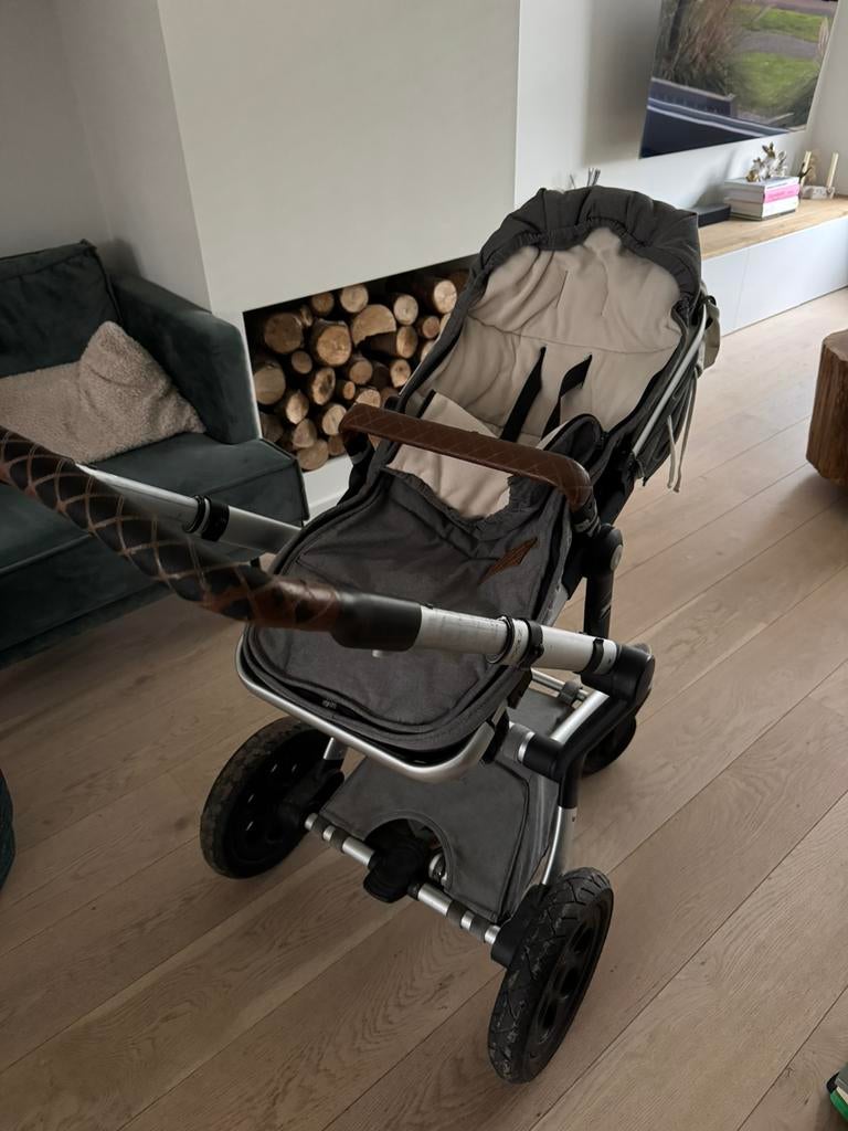 Joolz Day kinderwagen kleur elephant grey, Gebruikt, Verstelbare duwstang, Combiwagen, Ophalen
