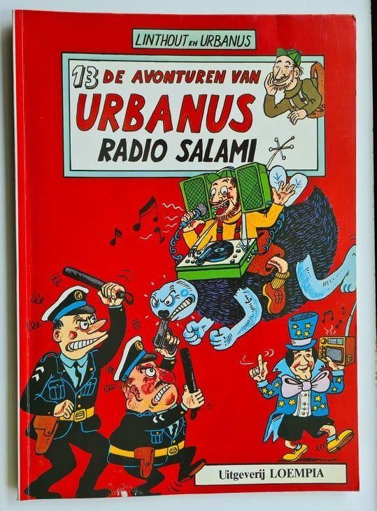 6 x Urbanus - Sjef van Oekel - Flippie Flink -Brammetje Bram, Boeken, Stripboeken, Gelezen, Meerdere stripboeken, Ophalen of Verzenden