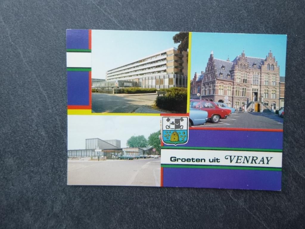 Venray, auto 1977, Verzenden, 1960 tot 1980, Ongelopen, Noord-Brabant