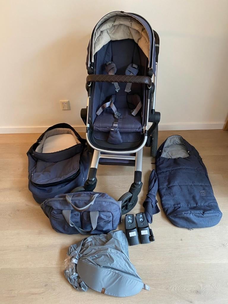 Complete 2in1 Joolz Day 3 kinderwagen, Gebruikt, Met reiswieg, Ophalen, Kinderwagen