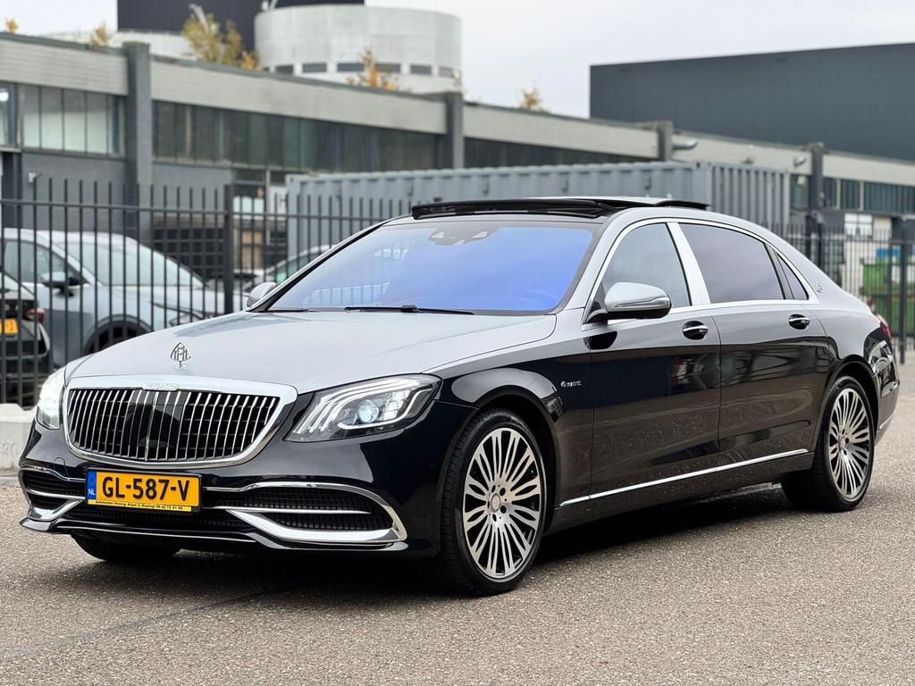 Mercedes-Benz S-klasse 500 MAYBACH|4MATIC|STERRENHEMEL|4ZITS, 2175 kg, Gebruikt, Maybach S-Klasse, Zwart