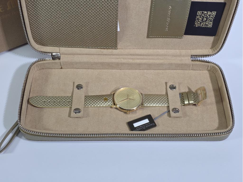 Maurice Lacroix Eliros - Sunshine - Special Edition - 40mm, Leer, Staal, Polshorloge, Niet ingevuld